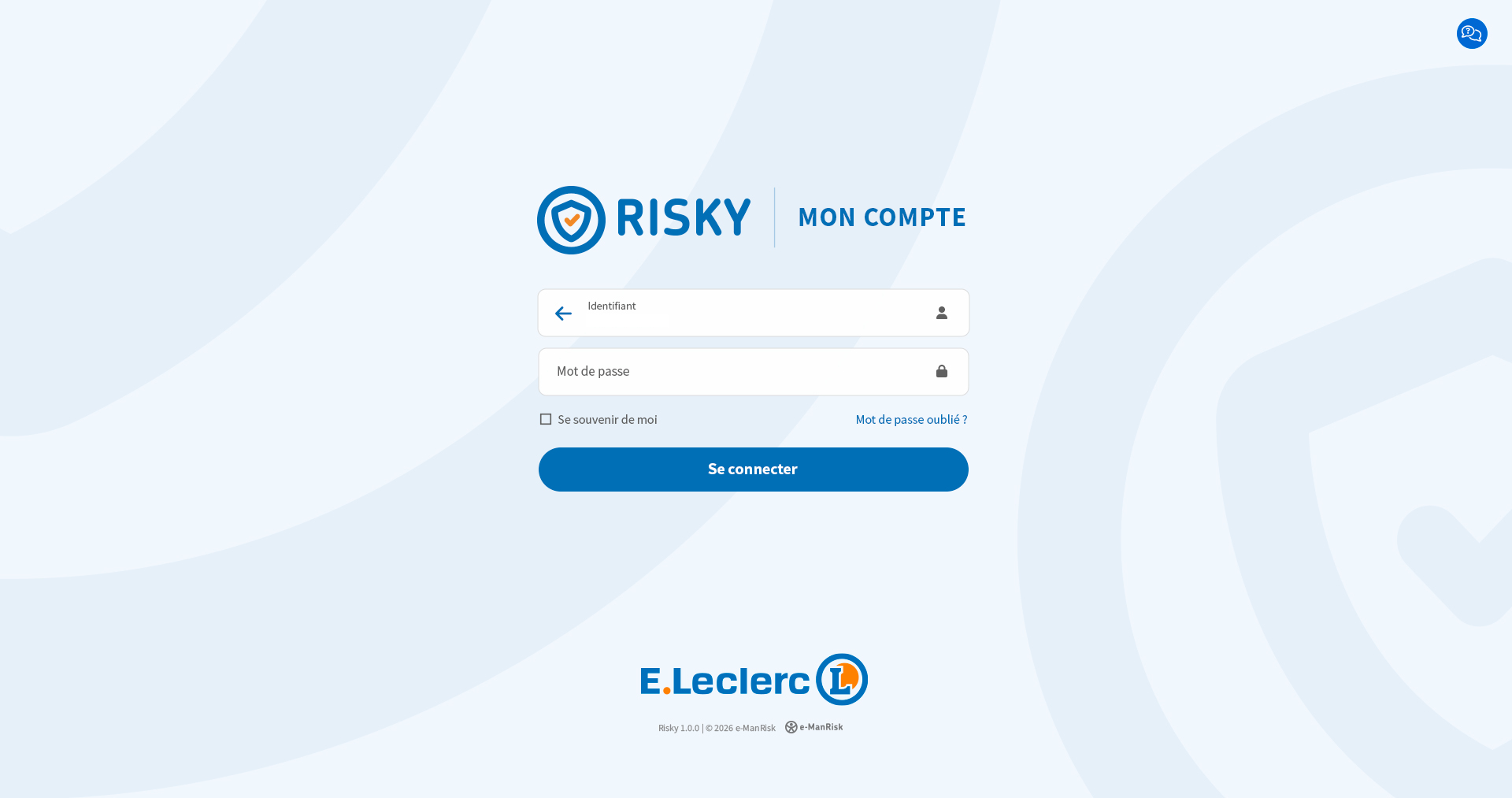 Risky - login